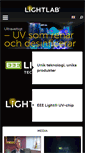 Mobile Screenshot of lightlab.se