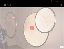 Tablet Screenshot of lightlab.be
